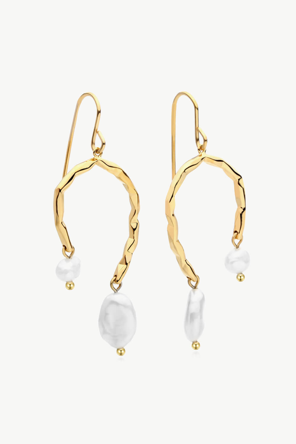 Retro Pearl Drop Earrings